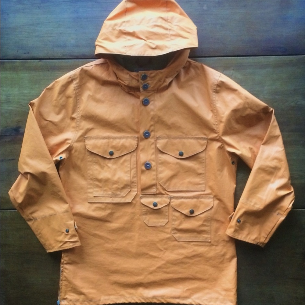 Filson Redwood Anorak Popover Rain Jacket